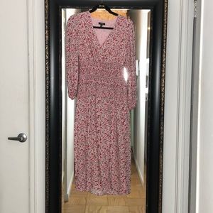 AFRM long sleeve floral print dress